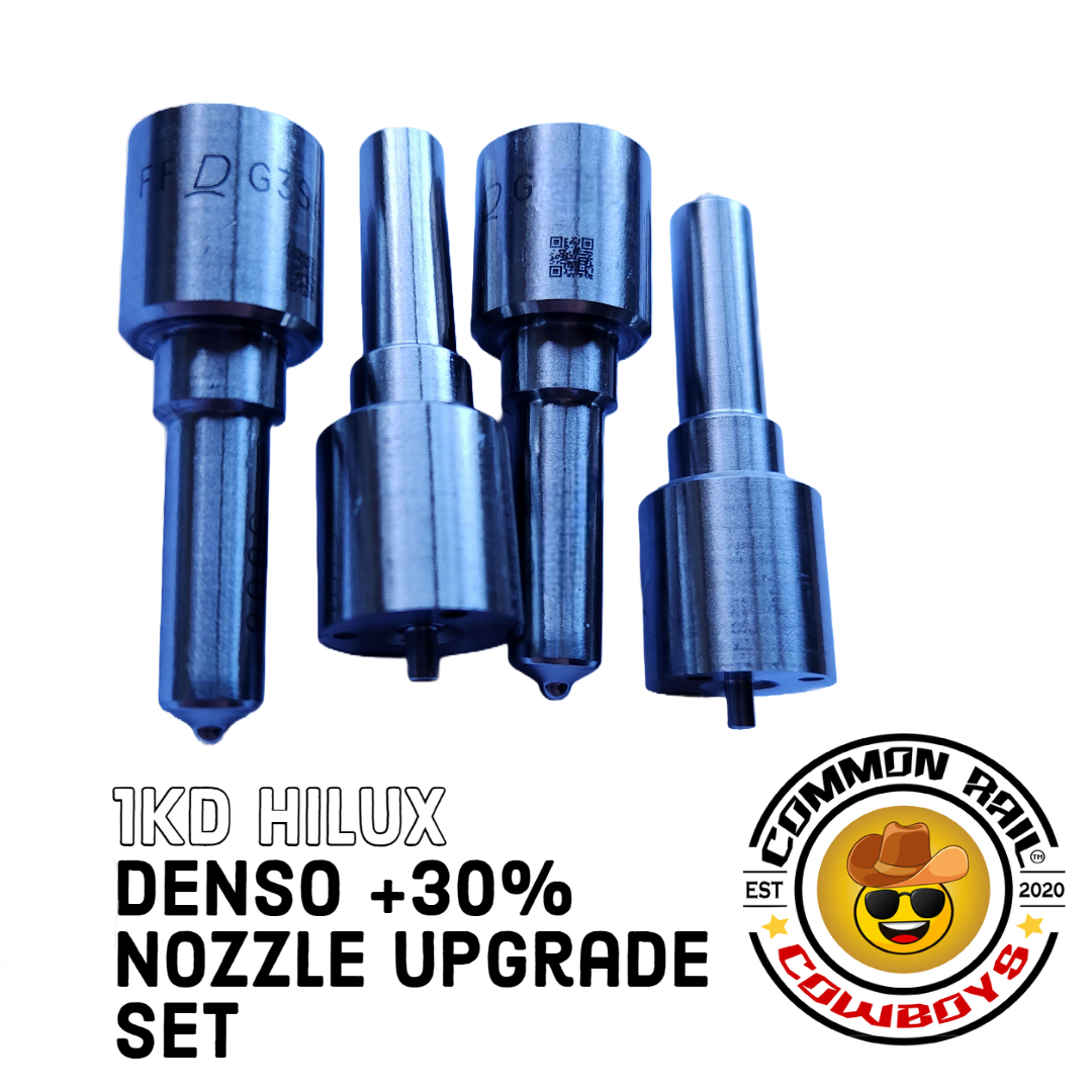 1KD Hilux +30 Nozzle Upgrade Set - Common Rail Cowboys