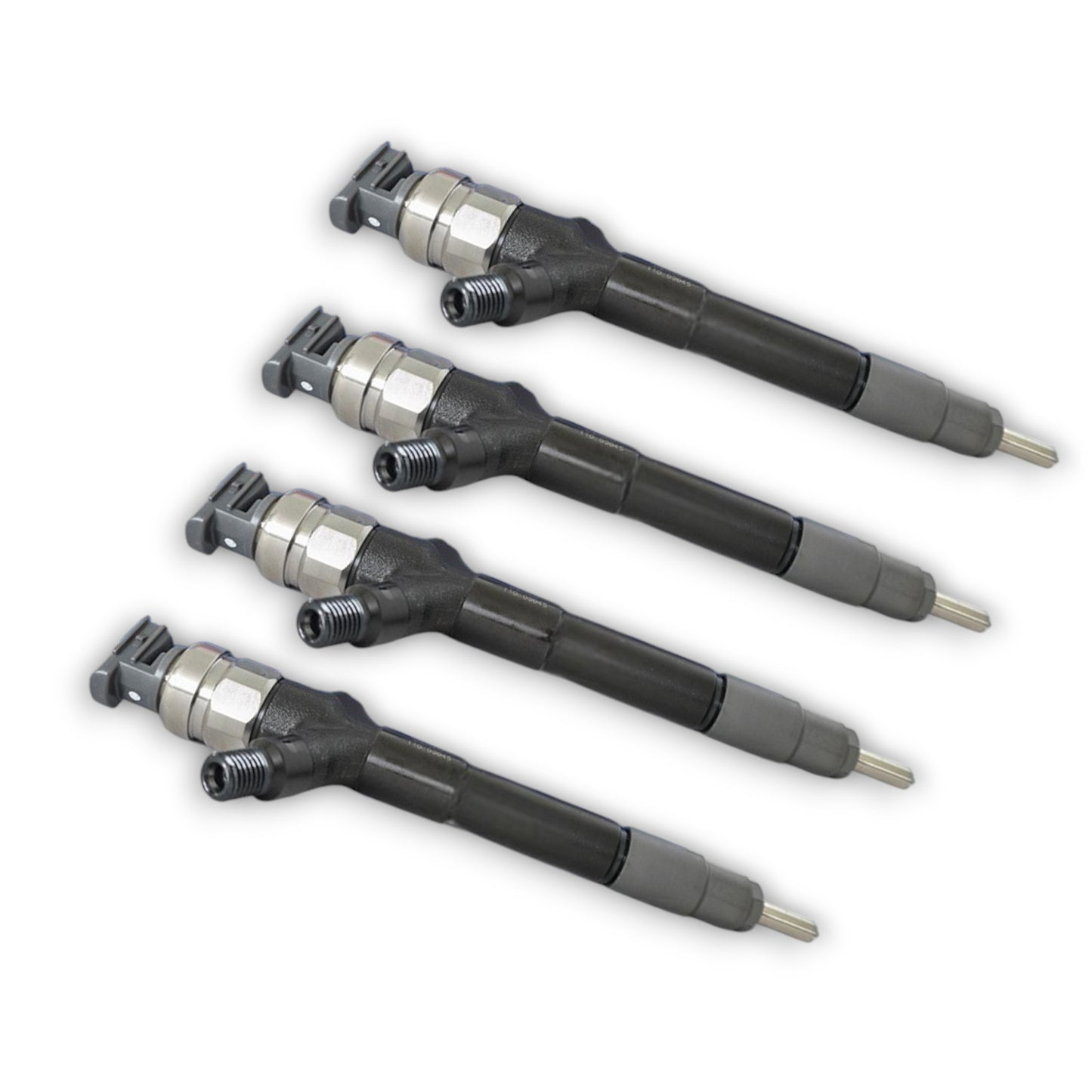 Genuine Denso 095000-5600 standard injector set of 4 for Mitsubishi Triton 2.5L 4D56 diesel, OEM 1465A041