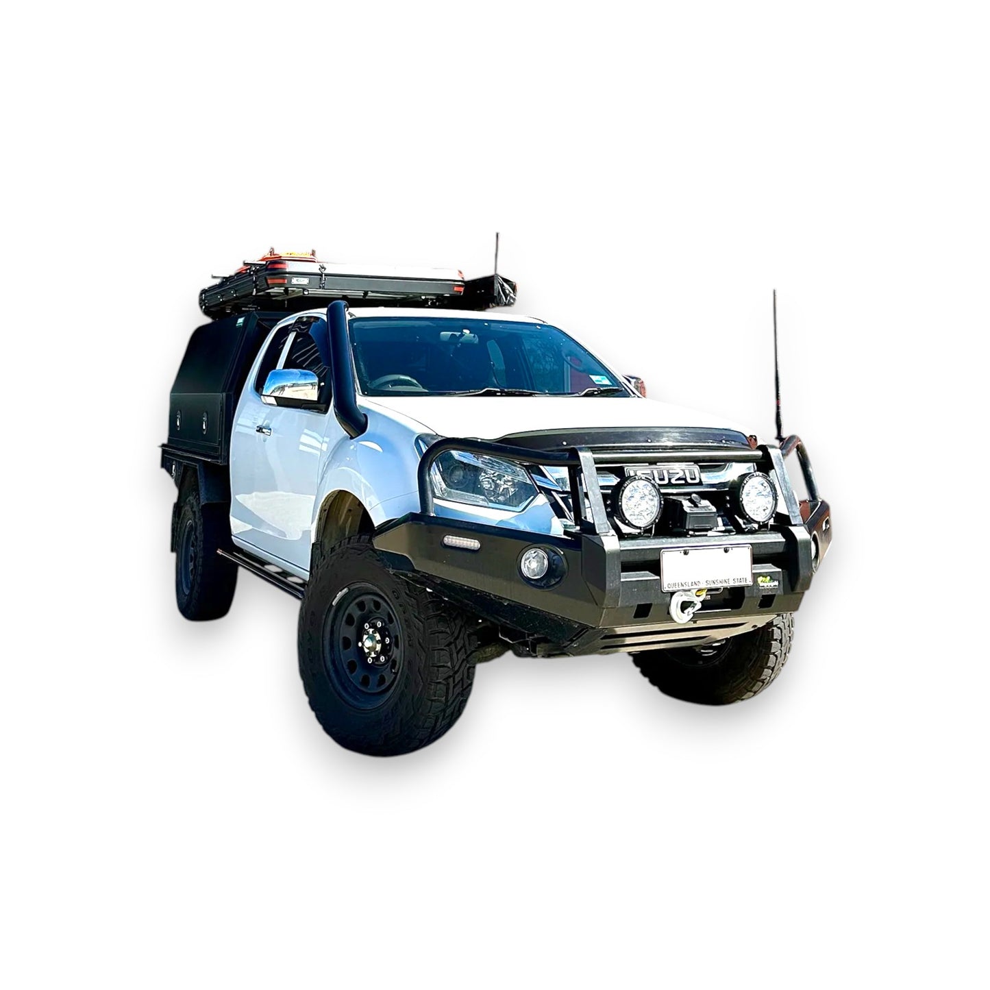 Isuzu D-Max Stainless Snorkel 2012 β 2020 - Phat Bars - Common Rail Cowboys