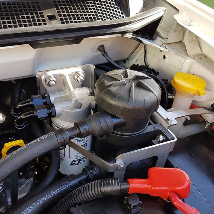 Isuzu MU-X Pre-Filter and Catch Can Kit - With In Cab Alarm - 2013-2020 - Common Rail Cowboys