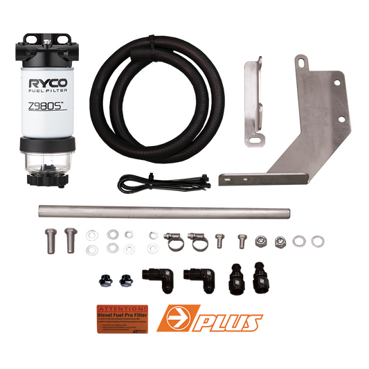 Ryco RC615DPK kit contents - LC200 pre-filter with wireless sensor