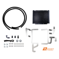 Direction Plus Isuzu D-MAX transmission cooler kit for 2012-2020 models, includes cooling components and hoses.