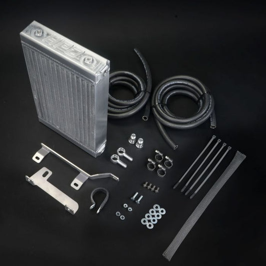 HPD D-MAX MU-X BT-50 trans cooler kit installed view
