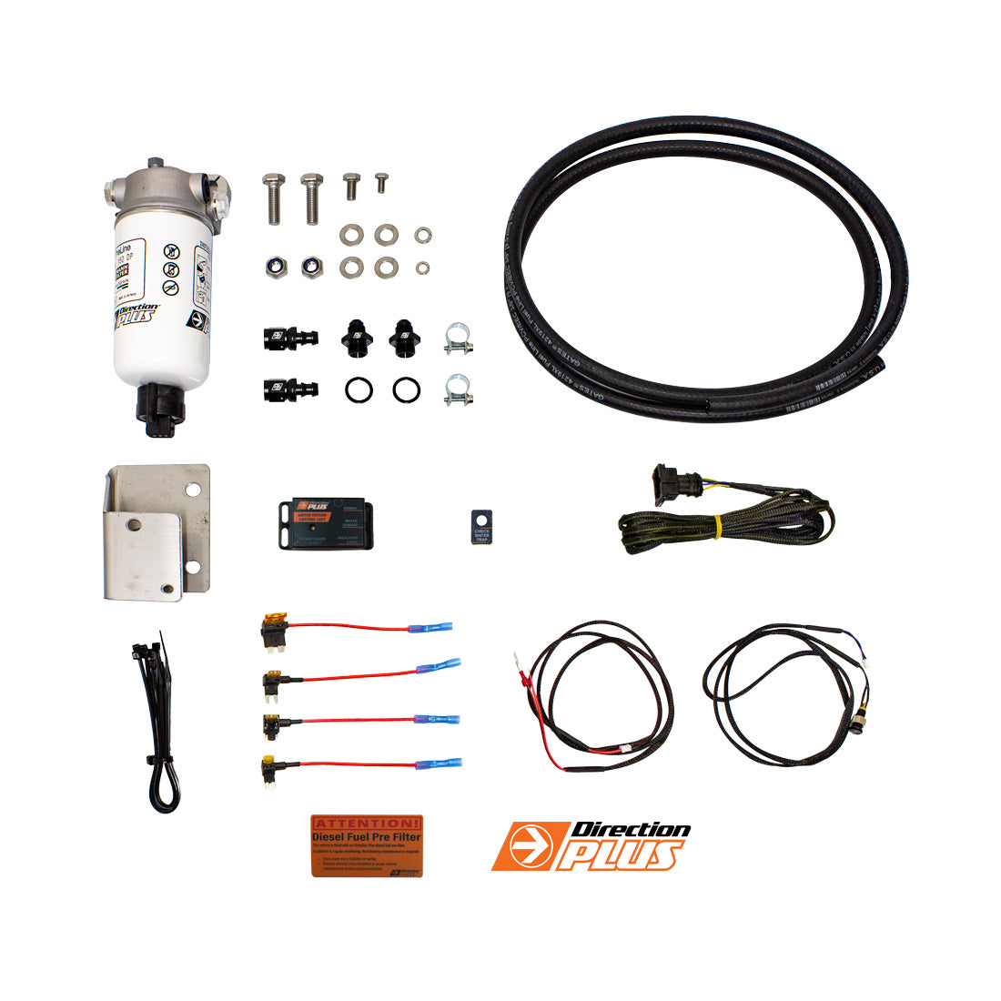 PATROL GU PRELINE-PLUS PRE-FILTER + PROVENT CATCH CAN KIT - PLPV626DPC - Common Rail Cowboys