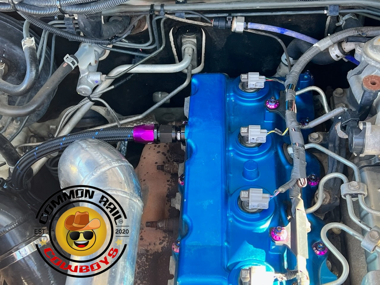 1KD Breather Adapter -10 AN - HPD - Common Rail Cowboys