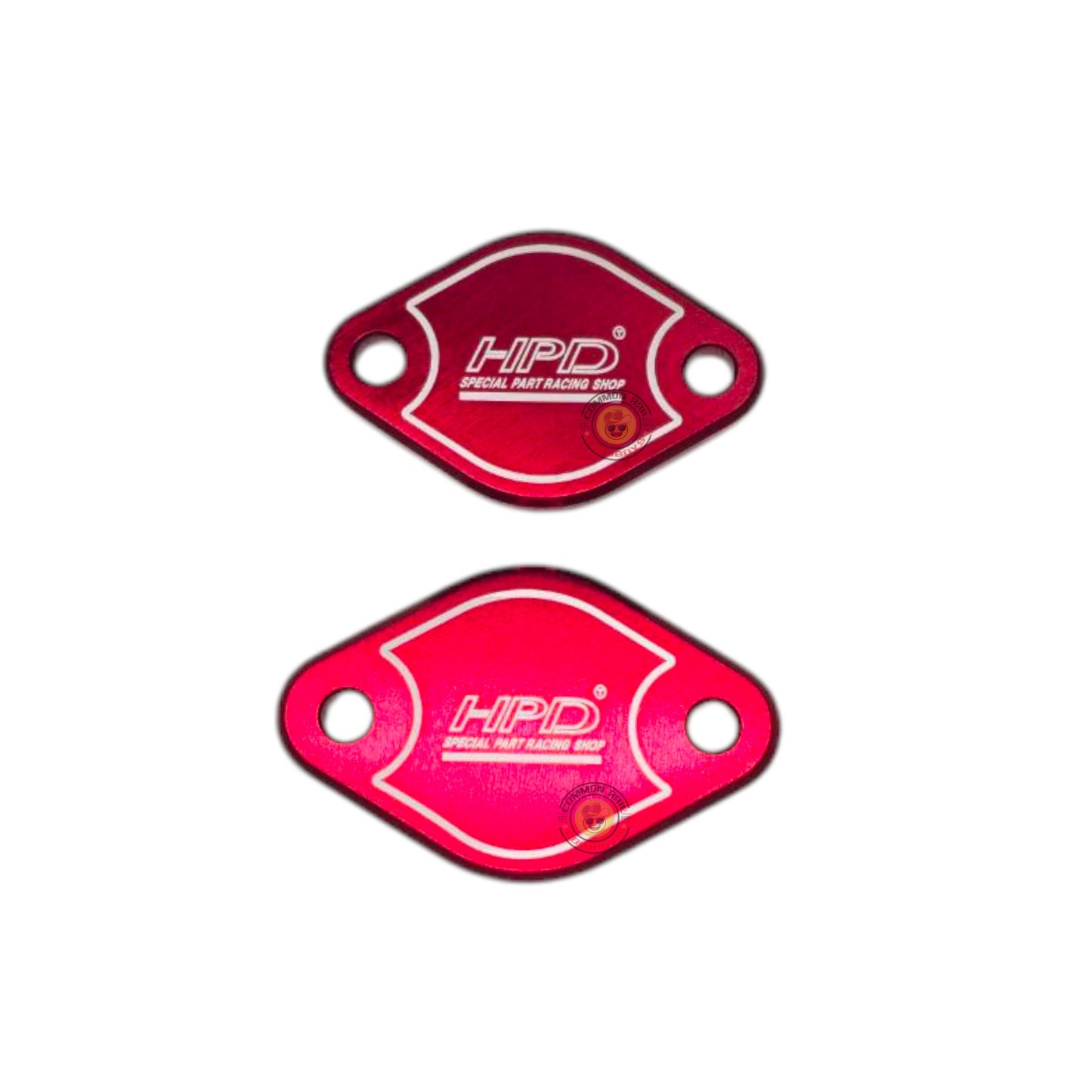 Red 1KD EGR Delete Plates - HPD Special Parts