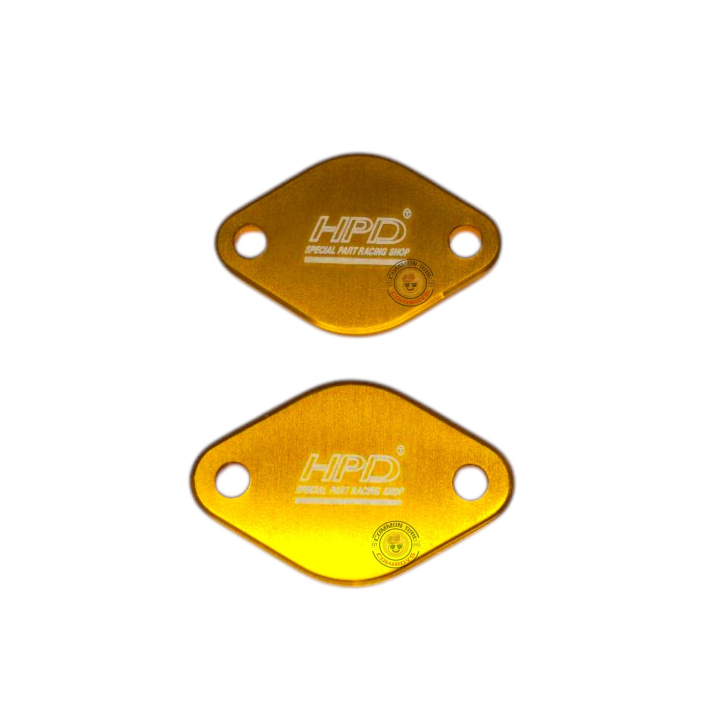 Gold 1KD EGR Delete Plates - HPD Special Parts