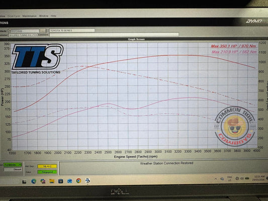 1VD Denso +30 nozzle installation tuning results
