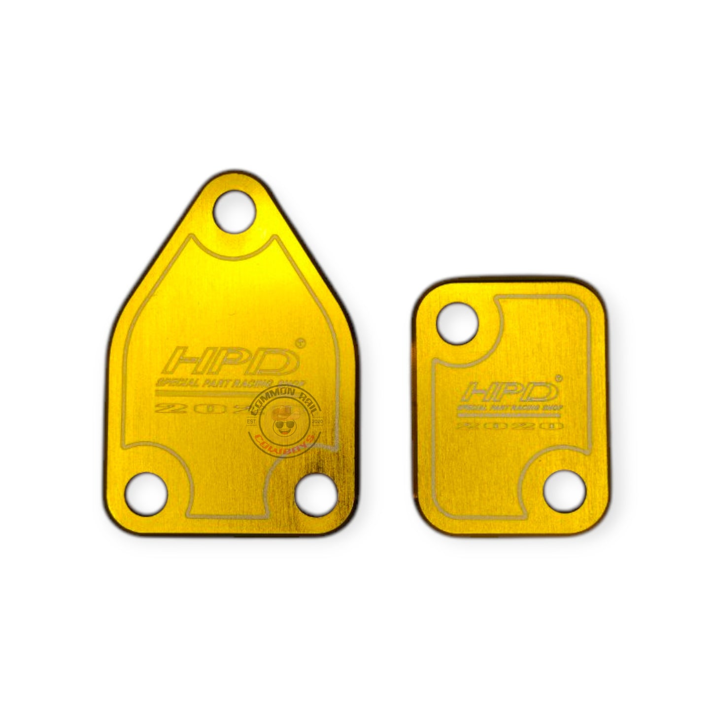 DPF 4JJ1 EGR Delete Plates - DMAX & MUX - 2016-2020 - Common Rail Cowboys