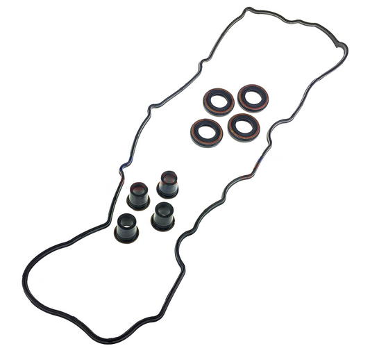 Toyota 1KD rocker cover seals kit showing genuine parts for engine sealing and maintenance.
