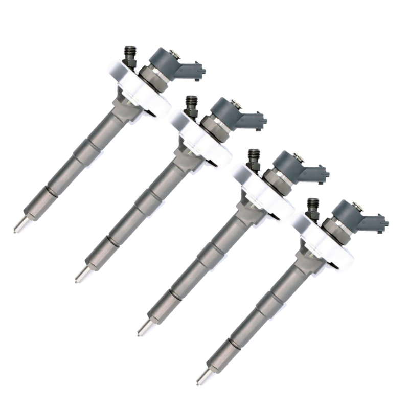 Bosch common rail injectors for Nissan Patrol ZD30 diesel engine, set of 4 fuel injectors.
