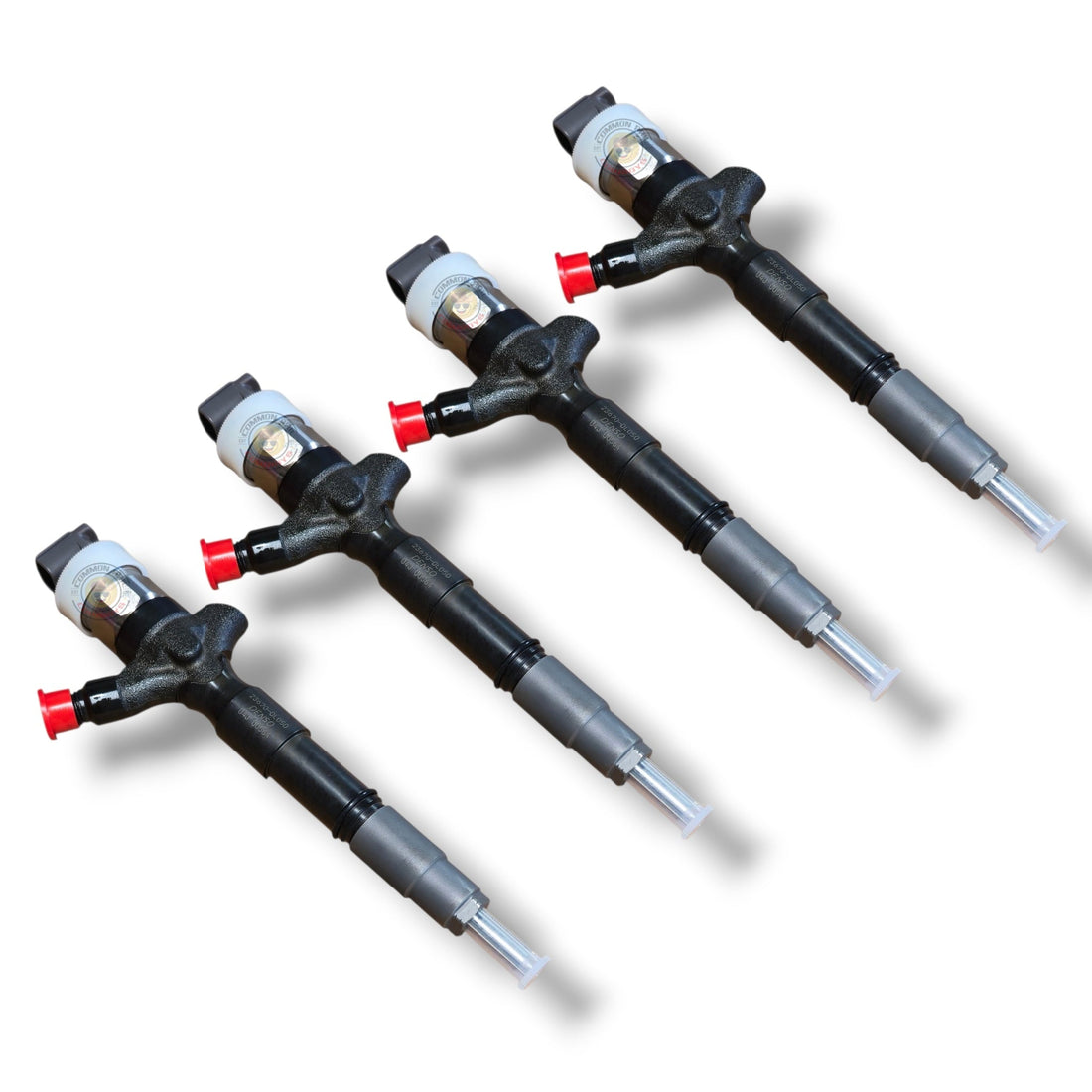 Set of four genuine Denso 1KD-FTV injectors for Toyota Hilux and Prado — 1KD injector replacement cost Australia