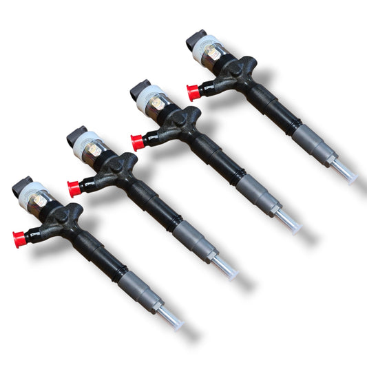 Set of four genuine Denso 1KD-FTV injectors for Toyota Hilux and Prado — 1KD injector replacement cost Australia