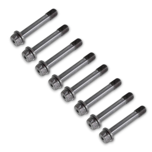 Set of 8 genuine Toyota 1KD conrod bolts for Hilux N70 and Prado 120/150 engine repair or replacement.