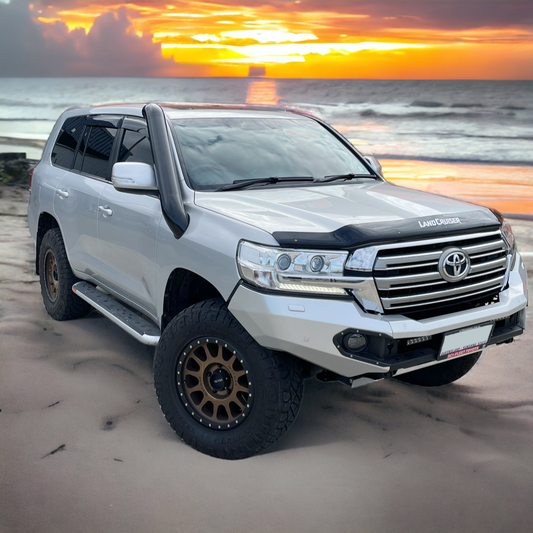 Toyota Landcruiser 200 Series 5″ Stainless Snorkel - Phat Bars - Common Rail Cowboys