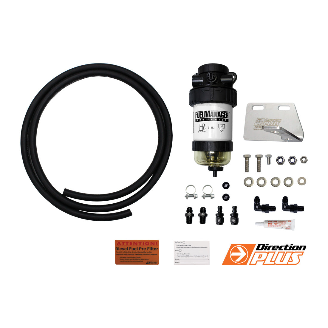 Prado 120/150/155 Pre-Filter Kit - Common Rail Cowboys
