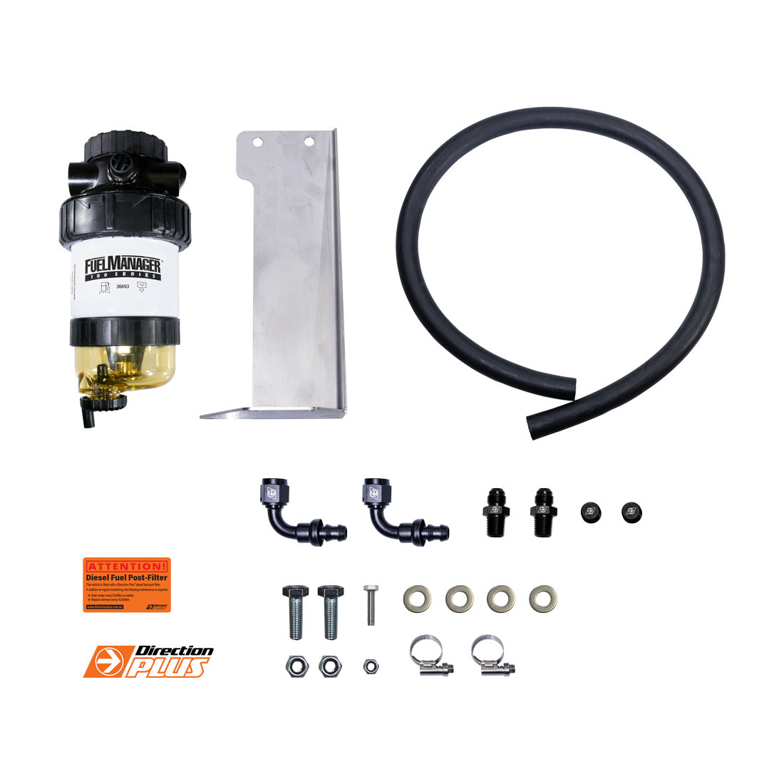 Post-filter + Catch Can Kit - Triton / Pajero Sport 4N15 - 2015 - 2023 - Common Rail Cowboys