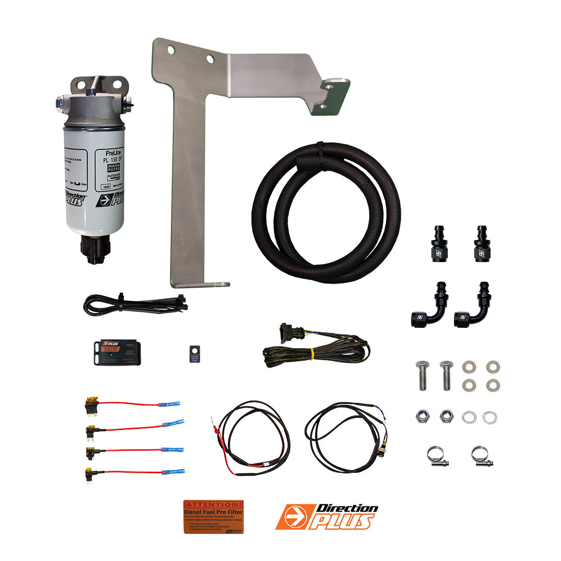 Hilux N70 Pre Filter and Catch Can Combo Kit Common Rail Cowboys
