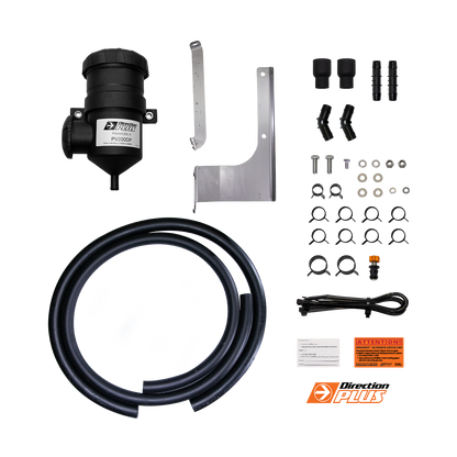 Hilux N70 PreLine-Plus Pre-Filter + ProVent Catch Can Combo Kit – PLPV613DPC - Common Rail Cowboys