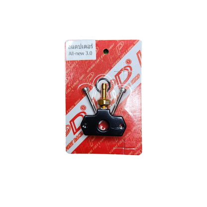 HPD Special Parts 4JJ1 Boost Gauge Adapter for turbocharged vehicles, metal fitting with threaded connections for easy installation