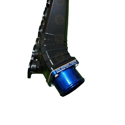 HPD Special Parts 1KD Lobster HPD Intake manifold with custom powder-coated finish, designed for improved engine airflow.