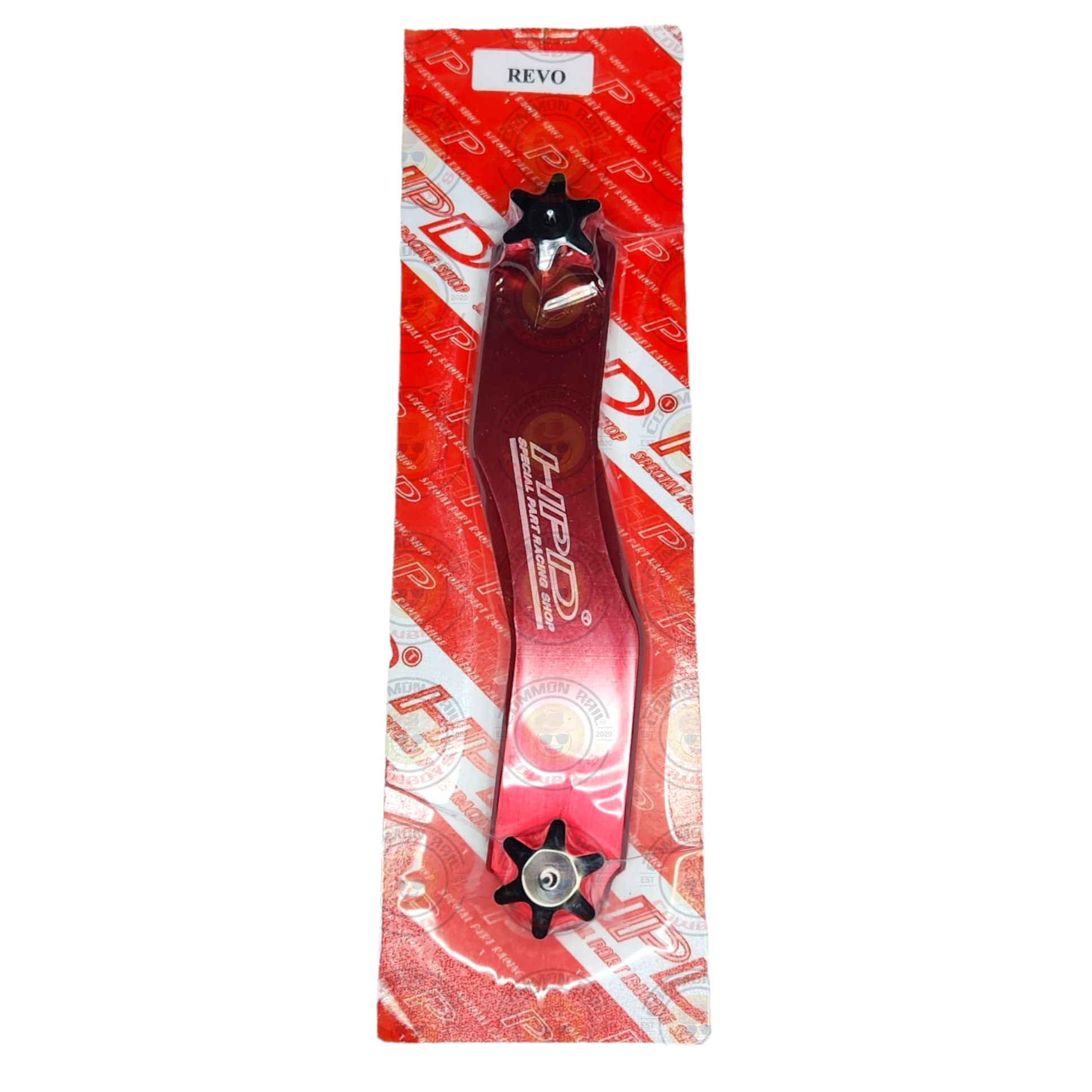 Red 1GD N80 Hilux and Fortuner HPD Special Parts Battery Clamp 
