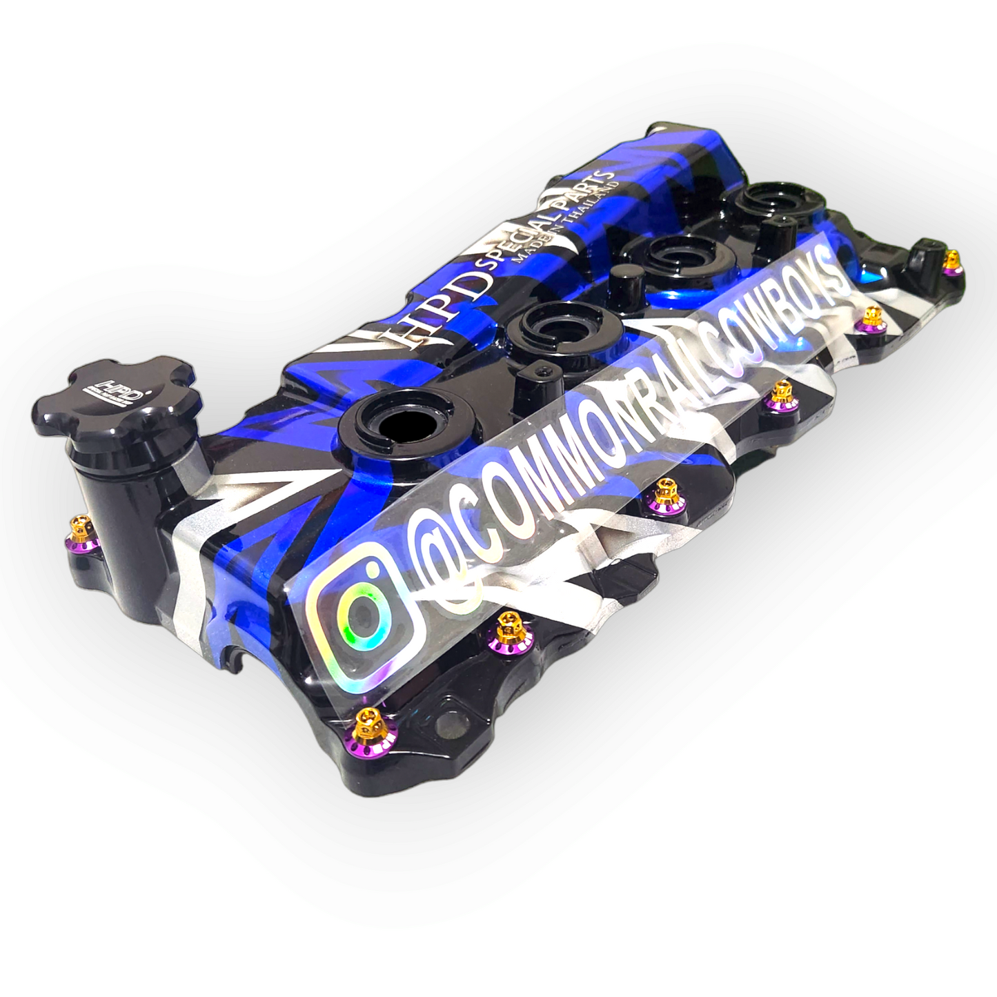HPD 1KD Gold Bolt Set for Hilux Prado rocker cover, KD bling parts by ...