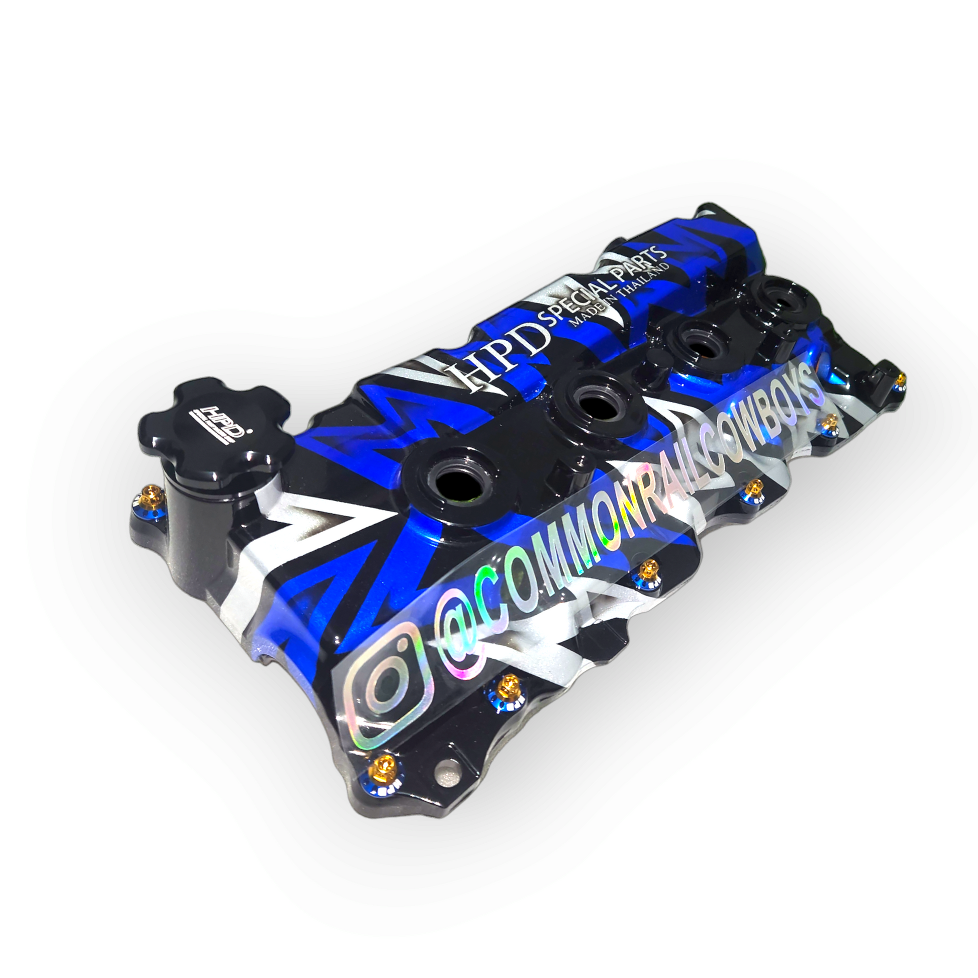 1KD HPD Rocker Cover Bolt Set - Gold - Common Rail Cowboys