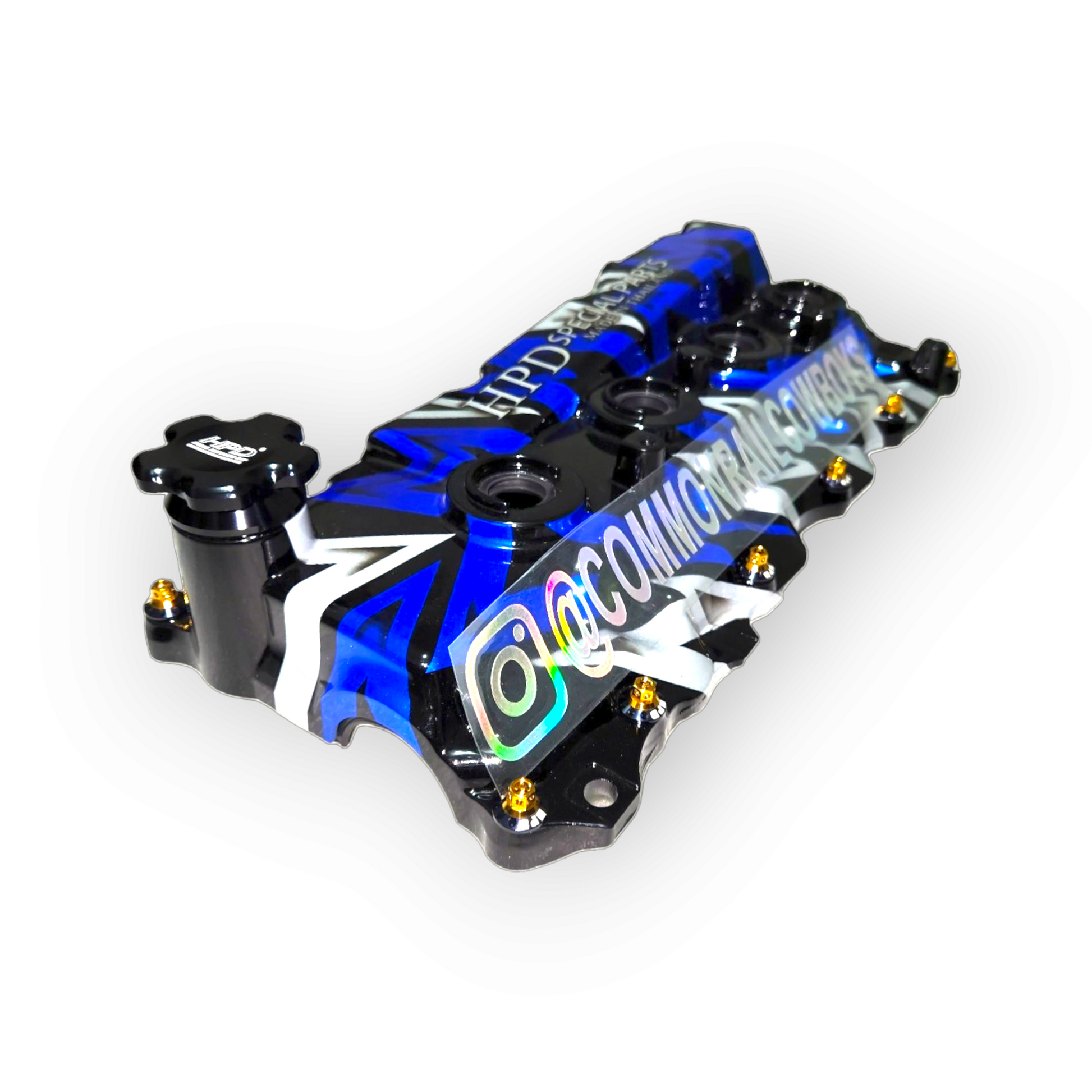 1KD HPD Rocker Cover Bolt Set - Gold - Common Rail Cowboys