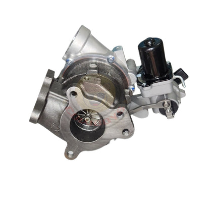 Set of RHS and LHS turbochargers for Toyota Landcruiser VDJ200 by Common Rail Cowboys, shown in a clean, watermarked image.
