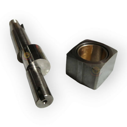 FuseTech 4JJ1 Stroker Shaft, 4.7mm fuel pump shaft with watermarked image showing precise metal component details.