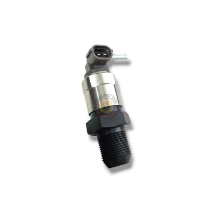 Electronic pressure relief valve sensor by Common Rail Cowboys, showing a close-up of the 1KD model with detailed wiring and components.