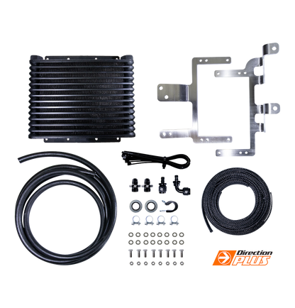 Direction Plus Navara NP300 transmission cooler TCB630DPK for 2015 and newer models, shown in a general product view.
