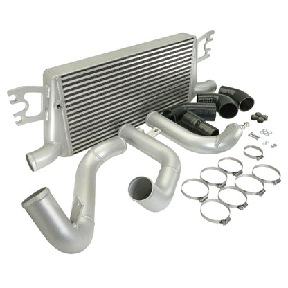 High Performance Diesel intercooler kit for Isuzu D-MAX, MU-X 3.0L 4JJ3, and Mazda BT-50 2020+ models, shown on black background.