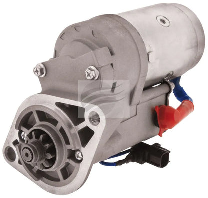 Jaylec 1KD starter motor for Toyota Hilux and Prado, close-up view of the durable ignition starter motor.