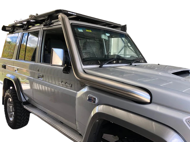 Toyota Landcruiser 76/78/79 Series 4" Stainless Snorkel (Pre-Facelift)  - Phat Bars - Common Rail Cowboys
