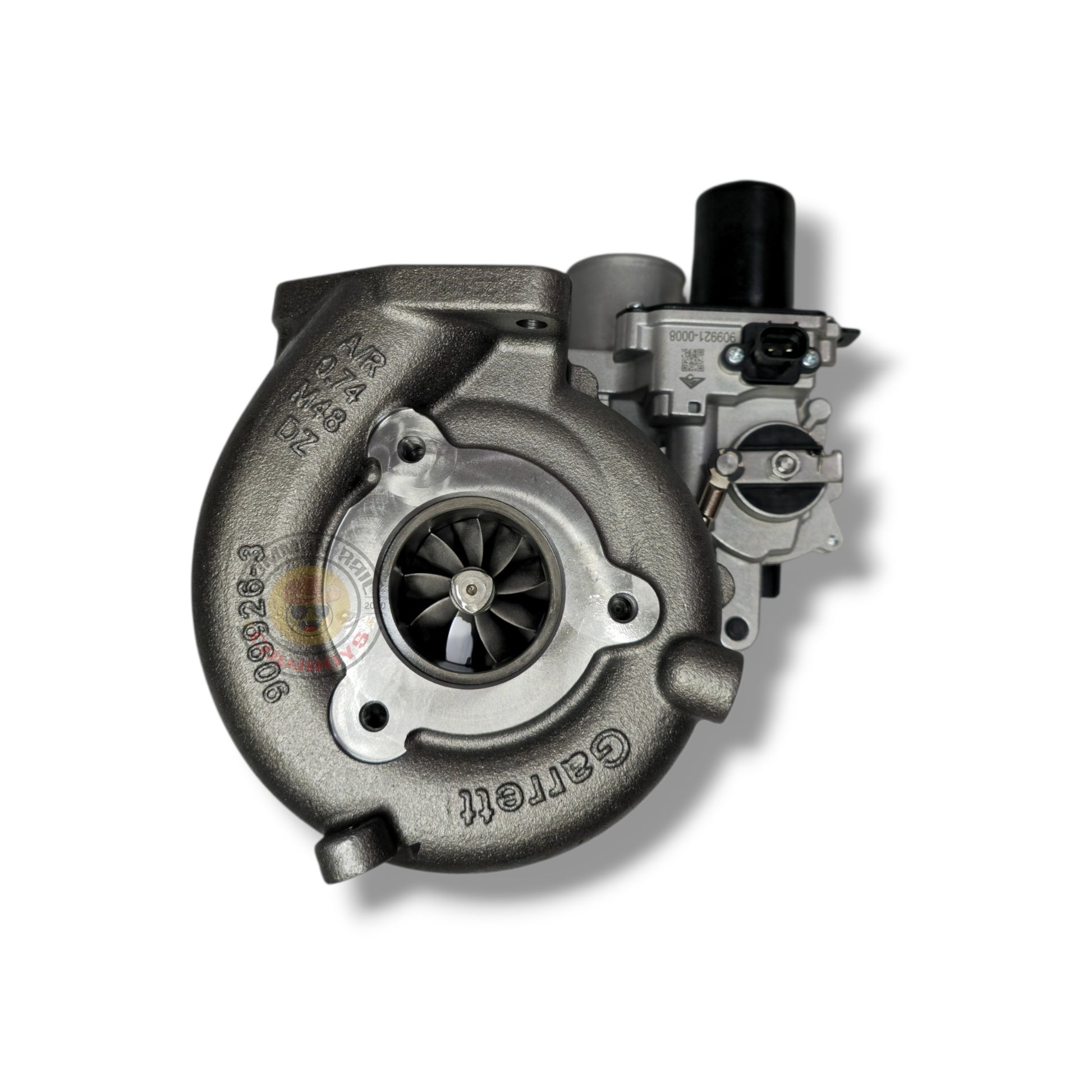 Prado 1KD Garrett PowerMax Turbo rear view turbine