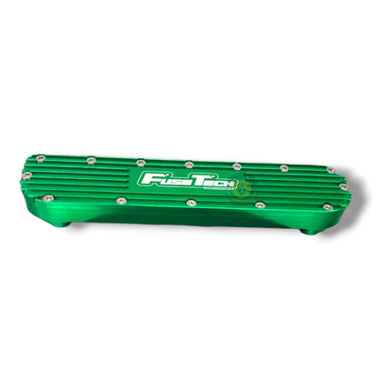 FuseTech Billet Aluminum 1KD Oil Cooler upgrade with sleek, durable design for improved engine cooling.