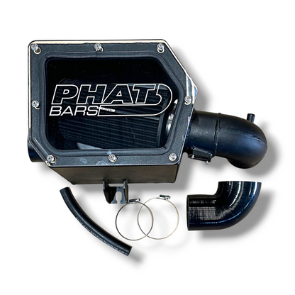Phat Bars Mazda BT-50 4JJ3 air box for 2021+ models, showing the black plastic air intake box with mounting points.