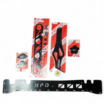 HPD Special Parts Hilux N70 HPD Bling Kit with shiny, decorative KD bling parts for Toyota Hilux N70 series.