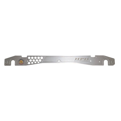 HPD Special Parts 1GD N80 Hilux GD Bling Radiator Cover showing shiny, custom-designed metal cover with branding details.