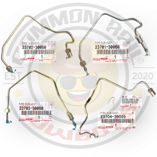 1KD Injector Line Kit Genuine Parts. Common Rail Cowboys