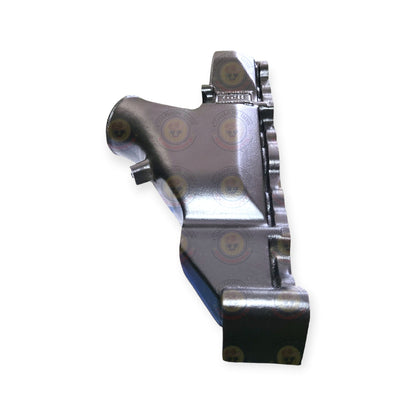 HPD 4JJ1 Intake Manifold for D-MAX Colorado, forward-facing view showing black plastic construction and mounting points.
