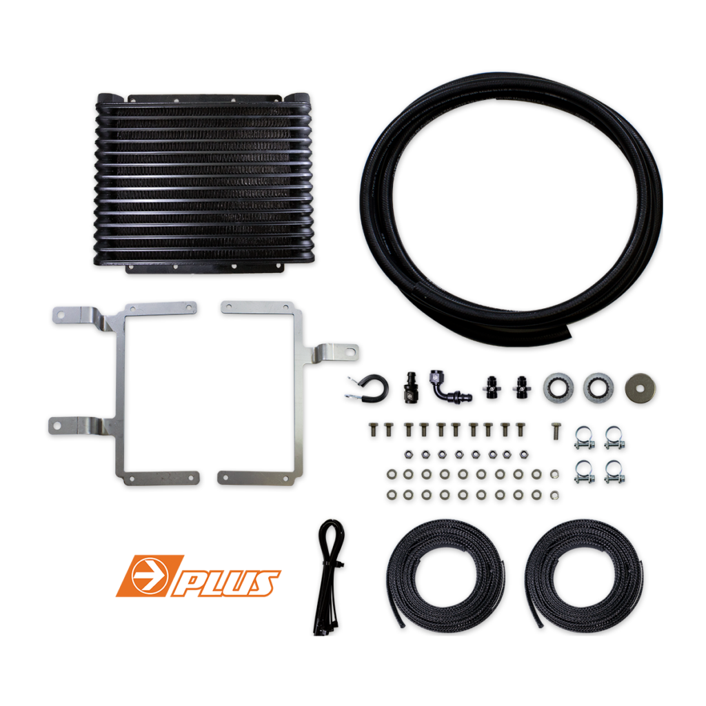 Toyota Prado 150 Trans Cooler - TransChill Artic Black - Common Rail Cowboys