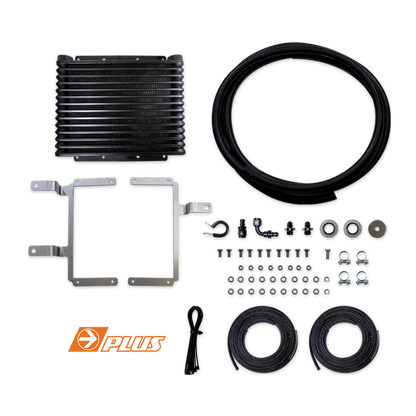 Toyota Prado 150 Trans Cooler - TransChill Artic Black - Common Rail Cowboys