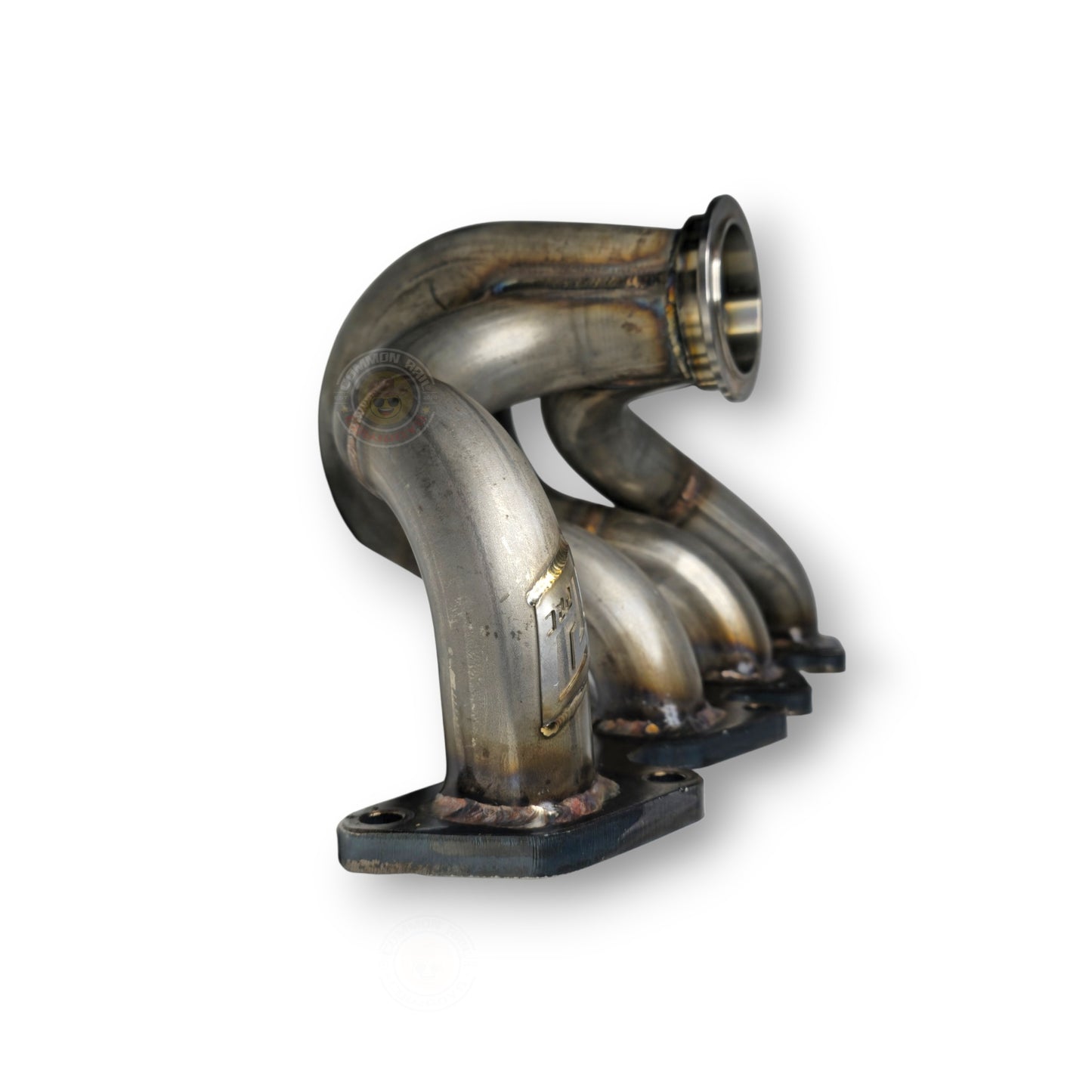 4JJ1 / 4JJ3 Exhaust Manifold for Garrett G25/G30 – High Mount Stainless | D-MAX, MU-X & BT-50
