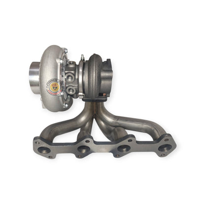 Flex F66 high-mount turbo kit 300 RWHP capable for N70 Hilux