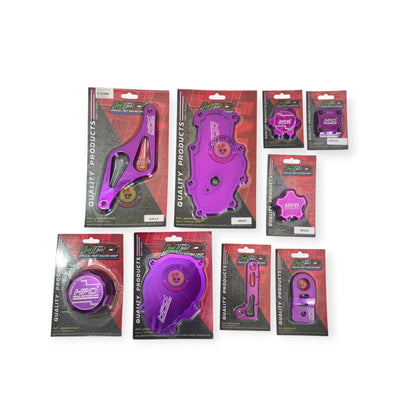 HPD Special Parts 4JJ1 Bling Kit Euro 2 with single radiator bracket, shiny decorative metal components for vehicle upgrade