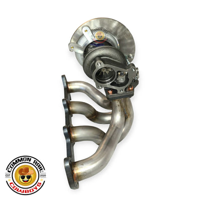 Flex Turbo Kits Flex Pro R31-R V2 Turbo Mini F55 High Mount Turbo Kit for N70 Hilux engine, featuring turbocharger components.