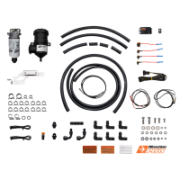 Direction Plus 4JJ3 Pre-Filter and Catch Can with in-cab water alarm for 2020+ PreLine dual or combo filter kits.